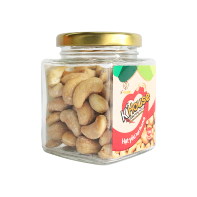 Hạt Điều Rang Chay Hữu Cơ Hũ 120gr