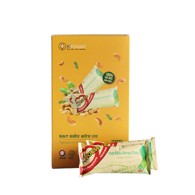 Hạt Điều Rang Chay Hữu Cơ 200gr